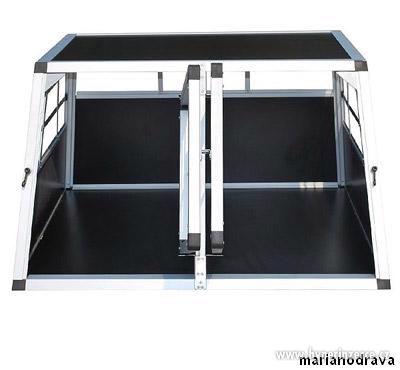 NOVÁ TRANSPORTNÍ KLEC ČERNÁ, BOX DO AUTA PRO PSA - foto 3