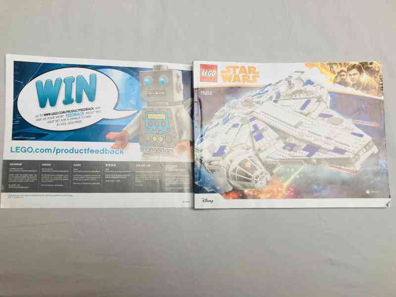 LEGO Star Wars 75212 Millennium Falcon – Kompletní Set! - foto 4