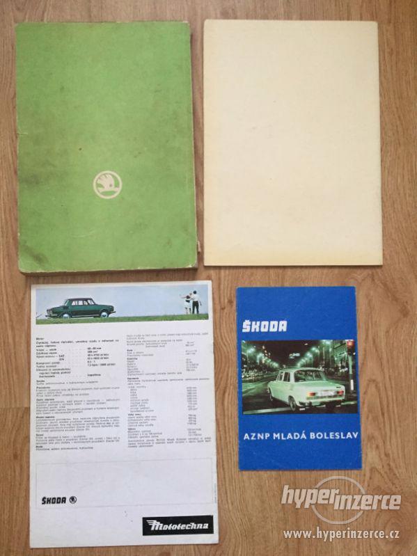 Škoda 100 katalog ND, díl. příručka, prospekty, ceny v textu - foto 2