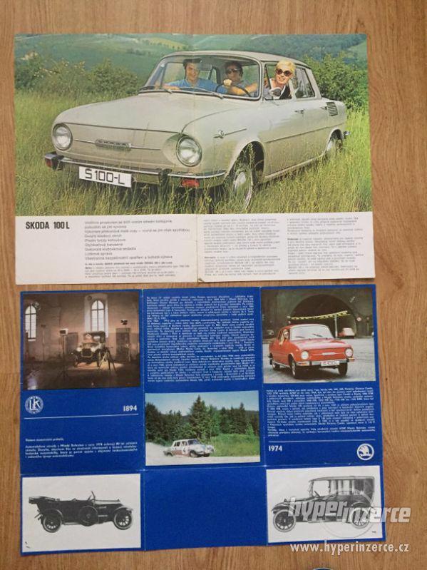 Škoda 100 katalog ND, díl. příručka, prospekty, ceny v textu - foto 4