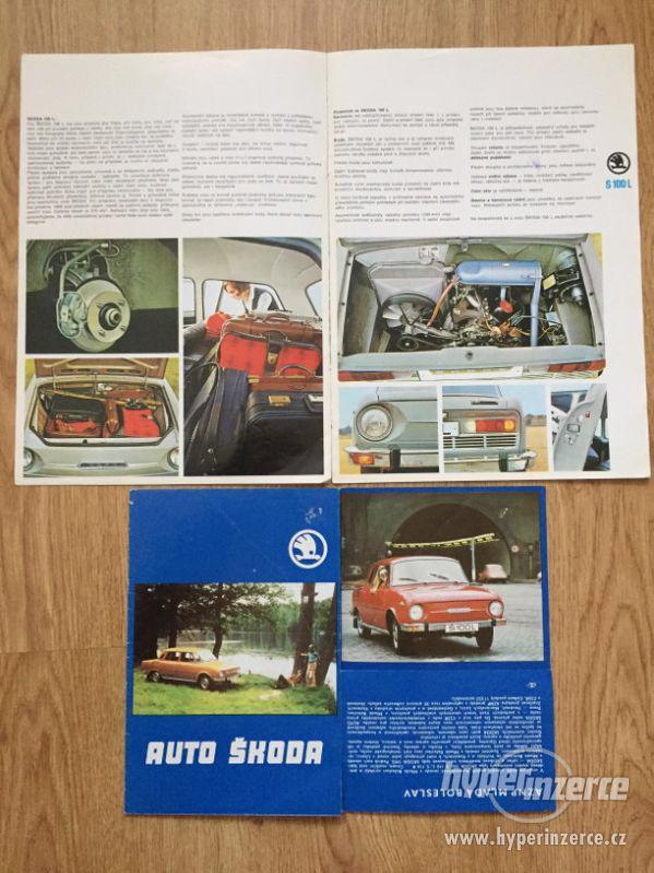Škoda 100 katalog ND, díl. příručka, prospekty, ceny v textu - foto 6