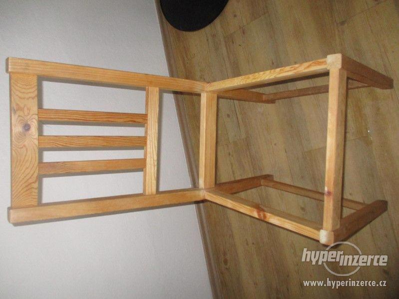 Dřevěná židle (k renovaci) - foto 5