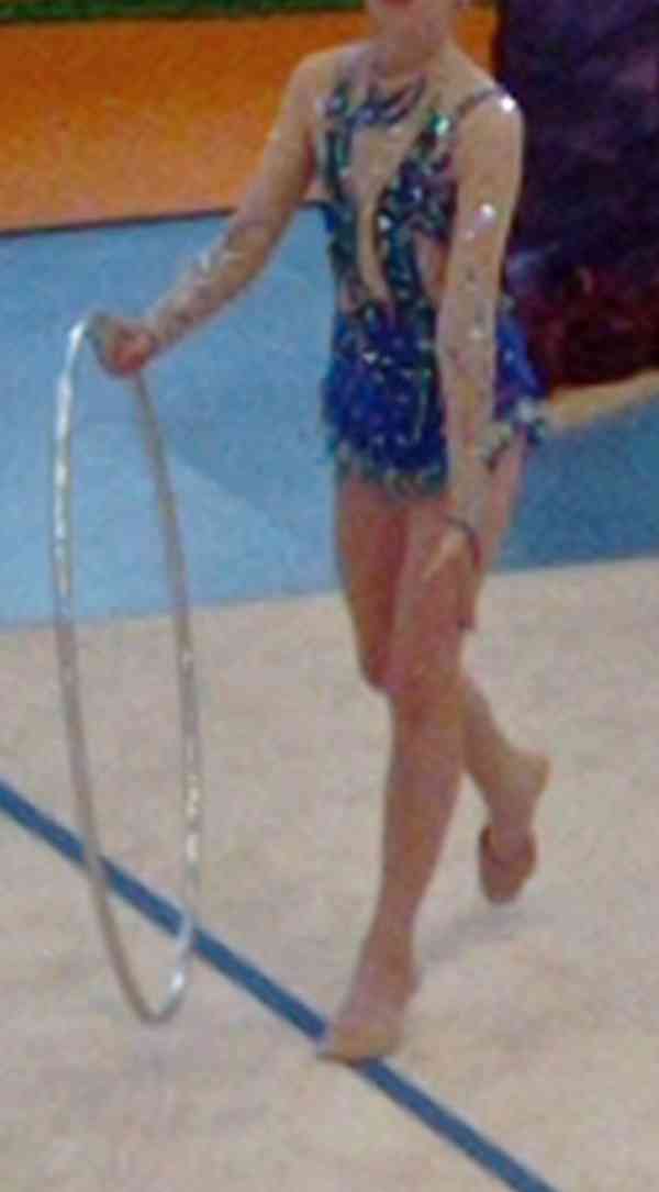 Dres na moderní gymnastiku el 135 - 140  - foto 5