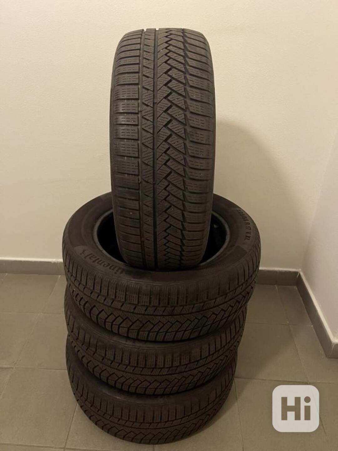 CONTINENTAL WINTER Contact 225/55/17, Praha, 4 kusy - foto 1