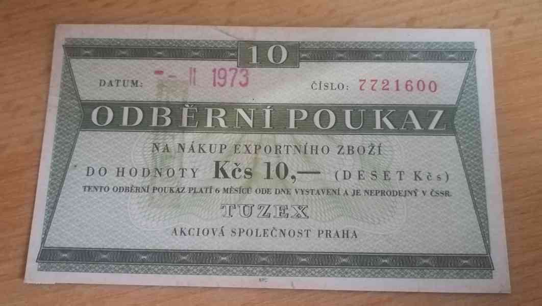 Tuzexové poukázky , bony  - foto 12