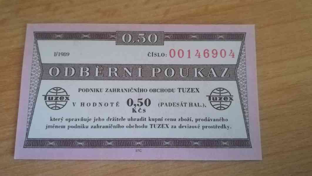 Tuzexové poukázky , bony  - foto 4