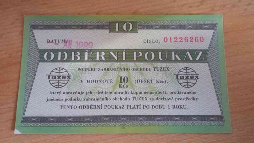 Tuzexové poukázky , bony  - foto 10
