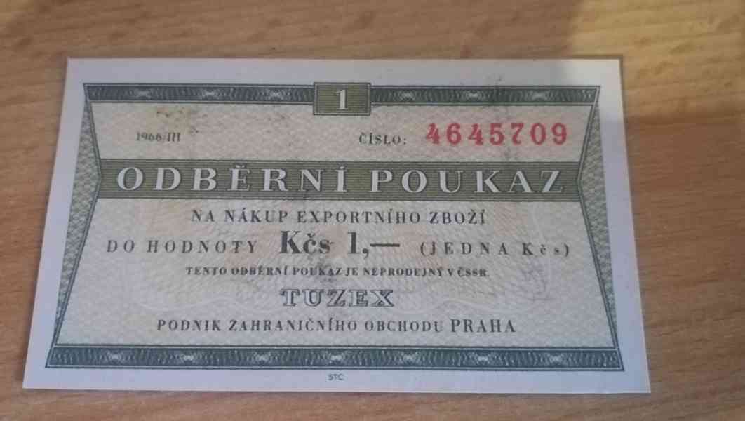 Tuzexové poukázky , bony  - foto 6