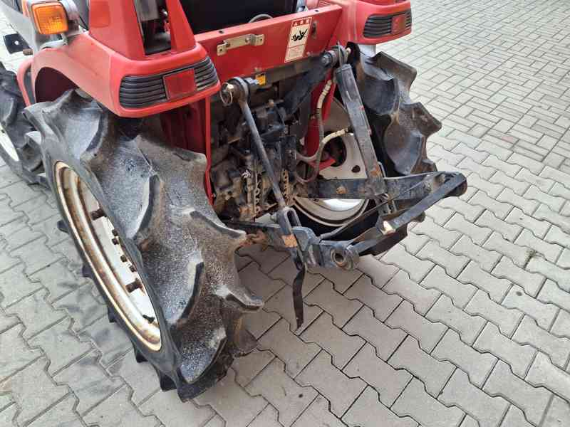 Yanmar AF17 – malotraktor 4x4, 17 HP, top stav, 1080 mth - foto 7