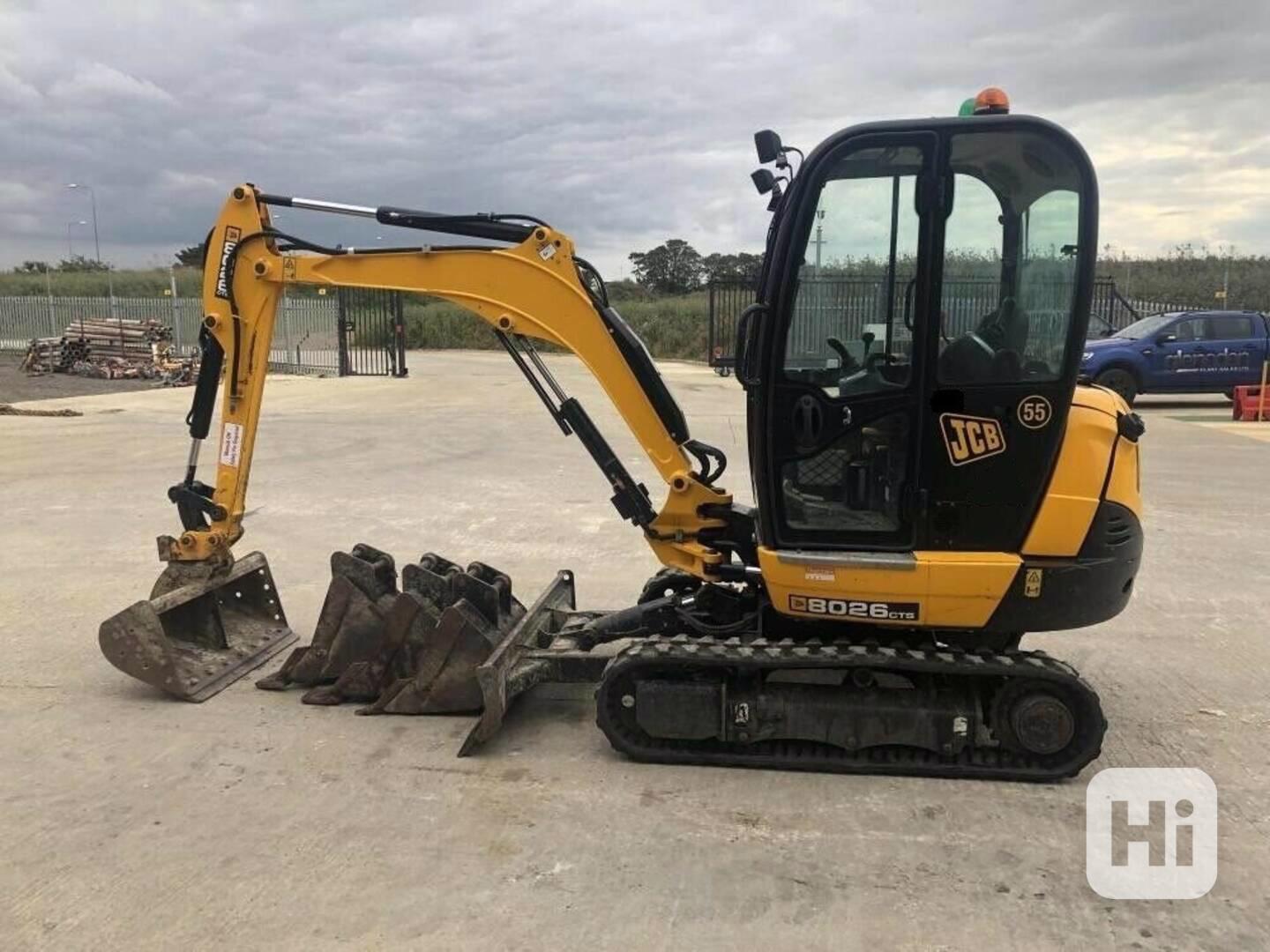 Minibagr JCB 8C-TS026- velmi dobrý stav - foto 1