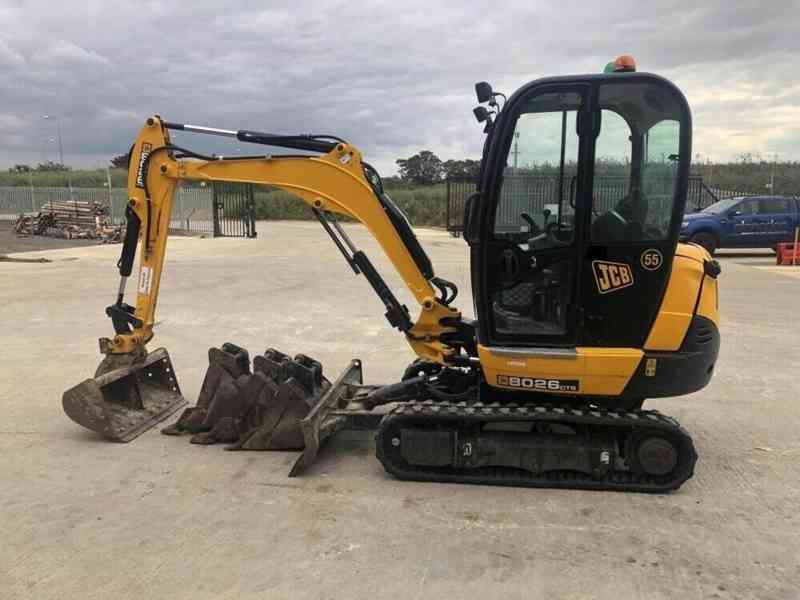 Minibagr JCB 8C-TS026- velmi dobrý stav - foto 1
