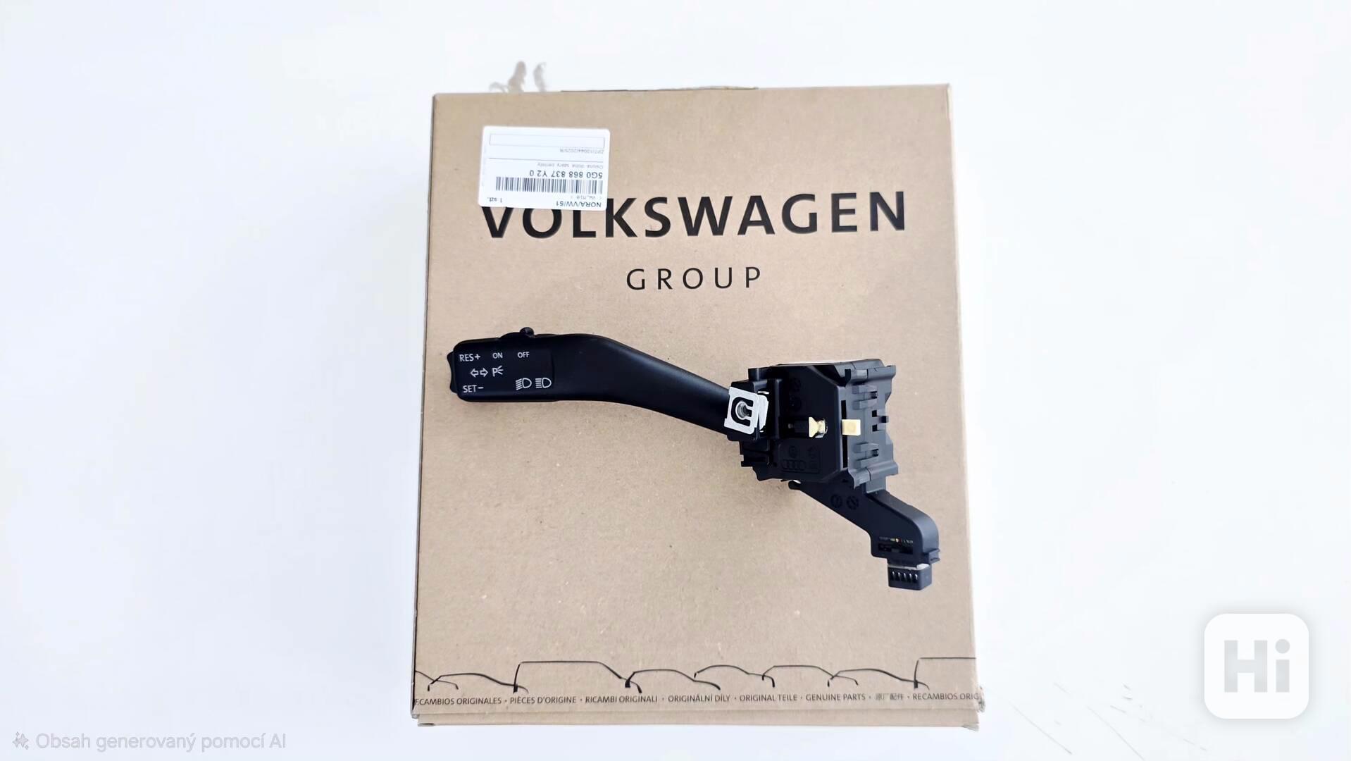 Nová ORIGINÁL SEAT levá páčka s tempomatem - foto 1