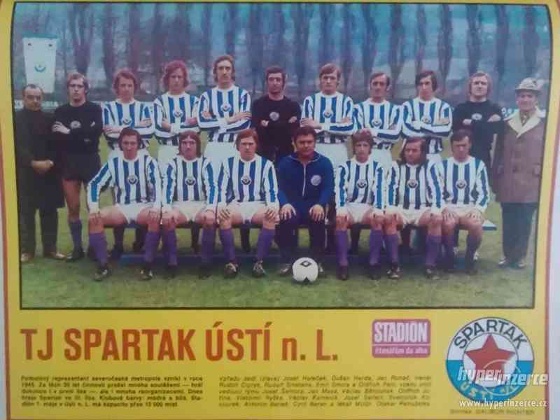 TJ Spartak Ústí nad Labem - fotbal - 1975 - foto 1