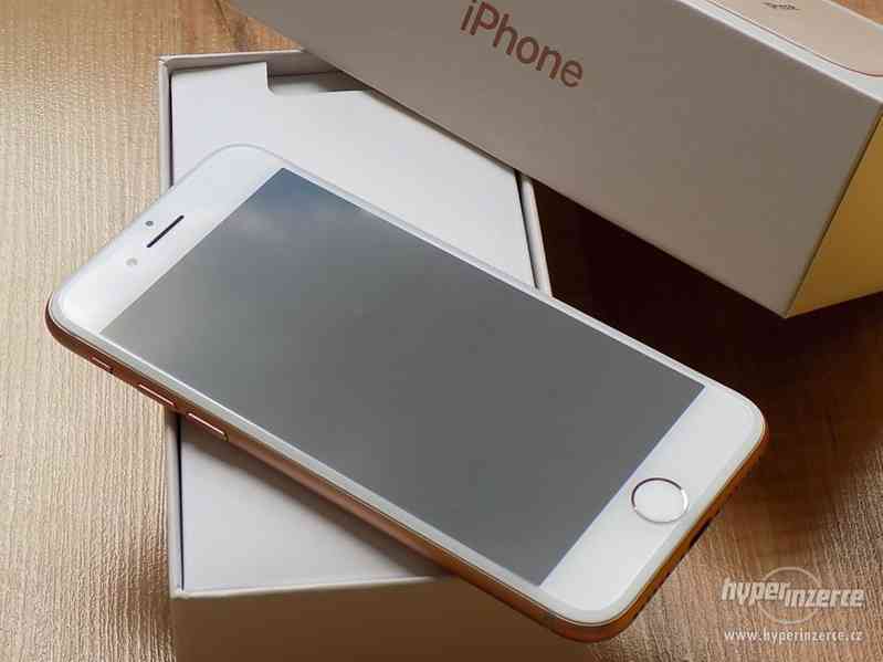 APPLE iPhone 8 64GB Gold - ZÁRUKA - SUPER STAV - foto 4
