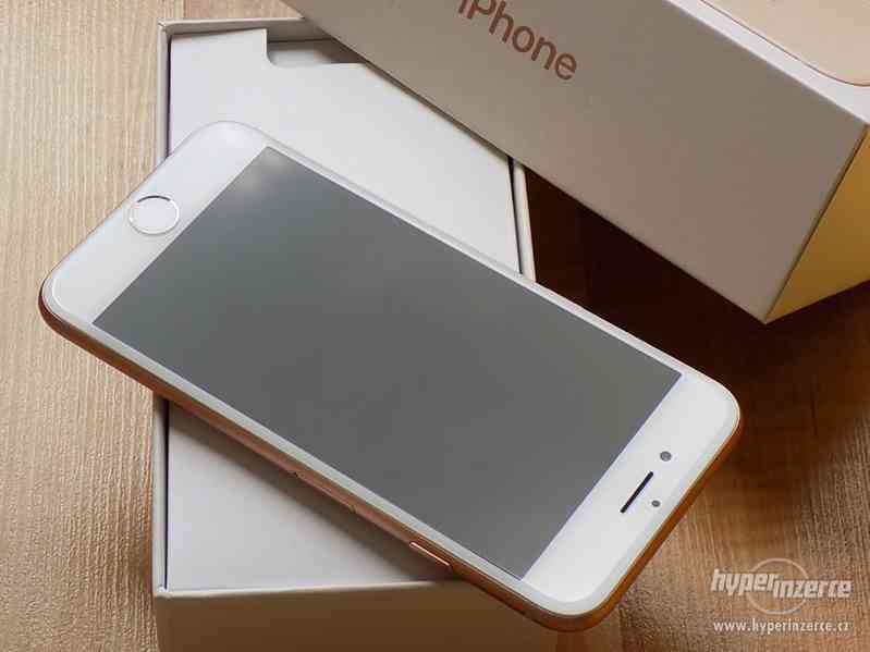APPLE iPhone 8 64GB Gold - ZÁRUKA - SUPER STAV - foto 5