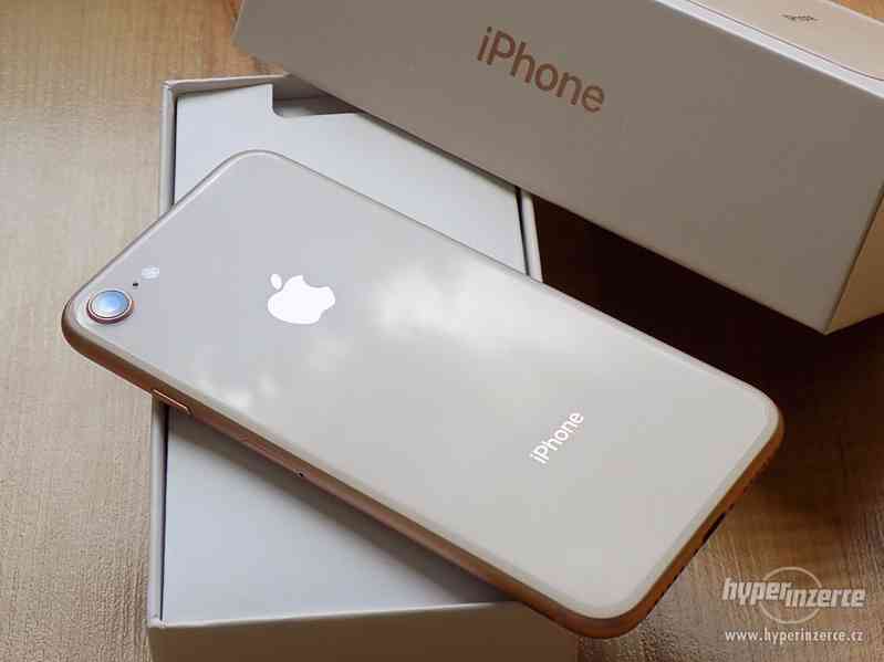 APPLE iPhone 8 64GB Gold - ZÁRUKA - SUPER STAV - foto 6