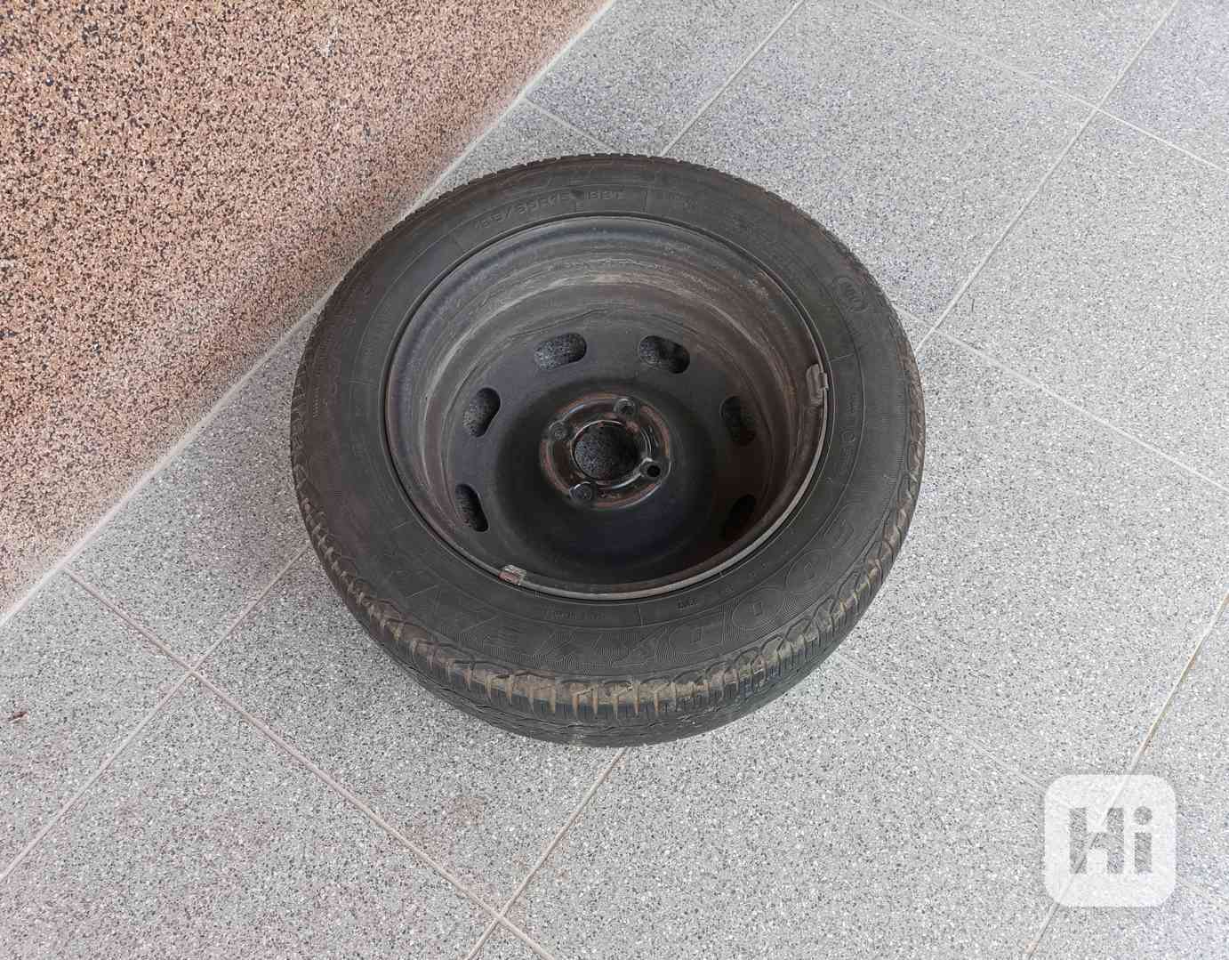 Auto – plechový (ocelový) disk z rozměru 6J x 15 - foto 1