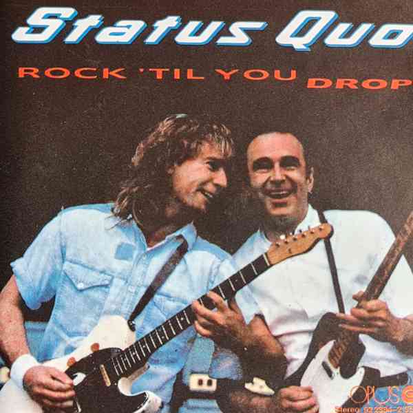 CD - STATUS QUO / Rock'Til You Drop - foto 1