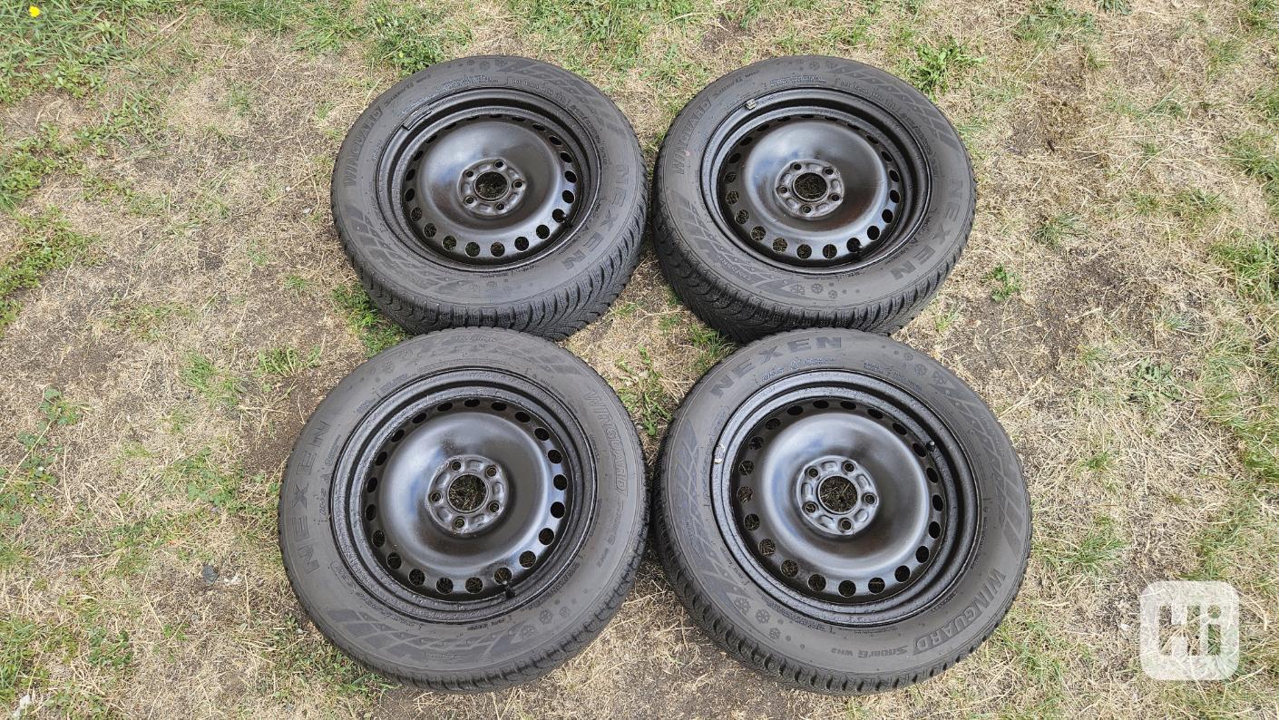 Ford Mondeo zimní pneumatiky 215/55R16 disky 6,5Jx16 5x108 - foto 1