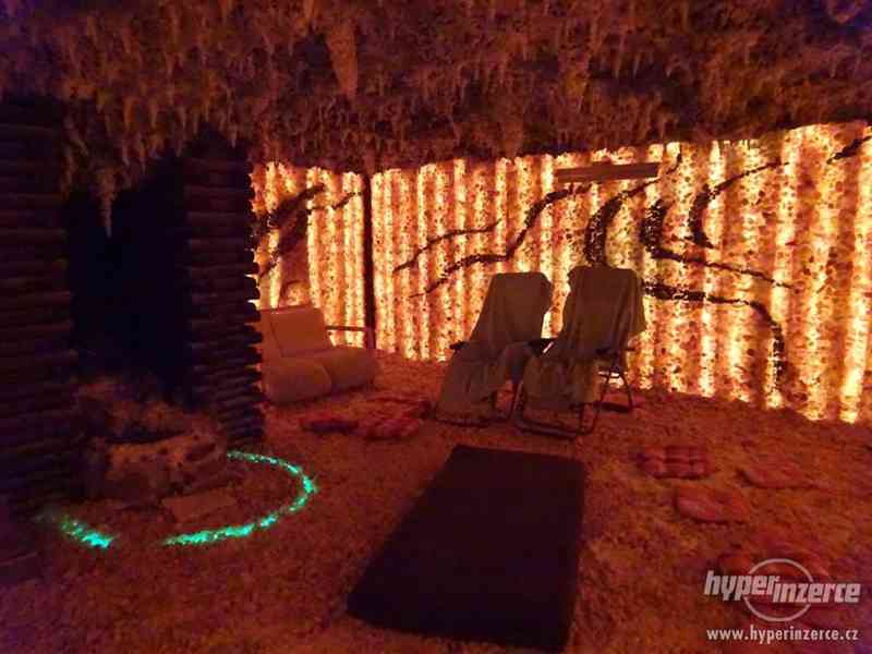Relaxační masáže v solné jeskyni Písek - foto 1