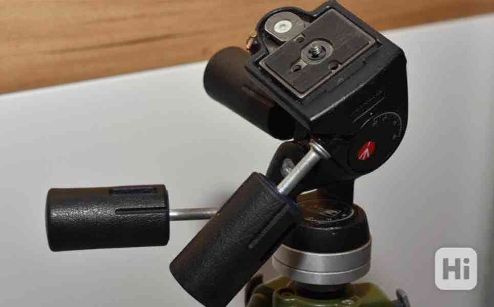 STATIVOVÁ HLAVA: Manfrotto 141RC **3 cestá*Nosnost: 6 kg - foto 5