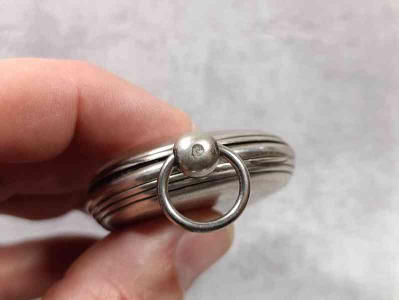 Pánské gravírované kapesní hodinky - kličovky - funkční  - foto 16