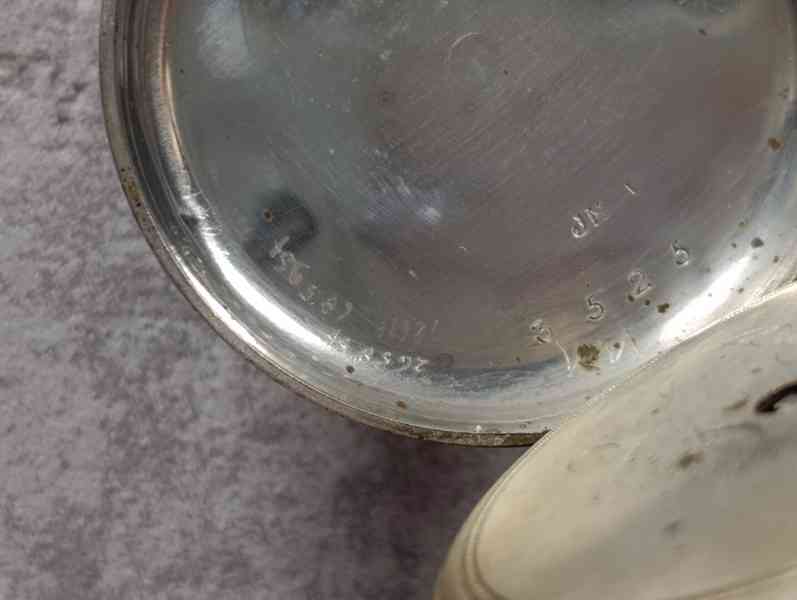 Pánské gravírované kapesní hodinky - kličovky - funkční  - foto 28