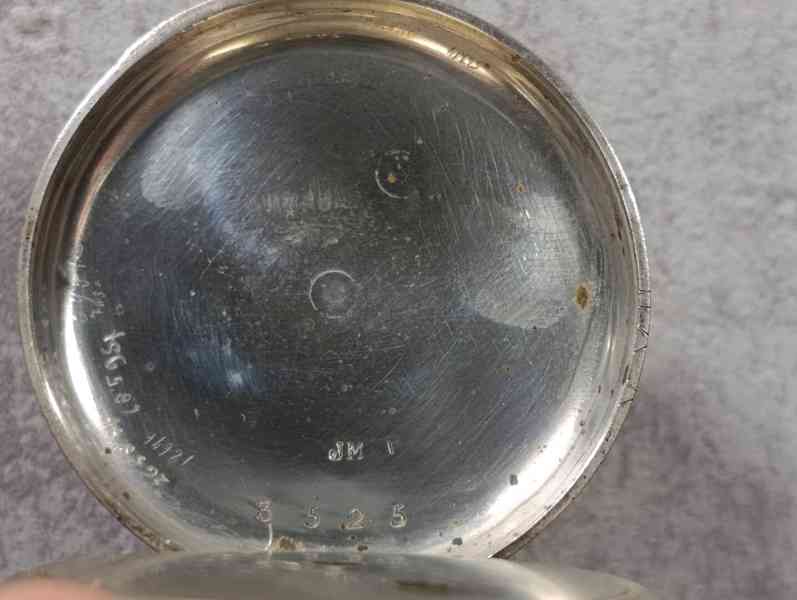 Pánské gravírované kapesní hodinky - kličovky - funkční  - foto 26