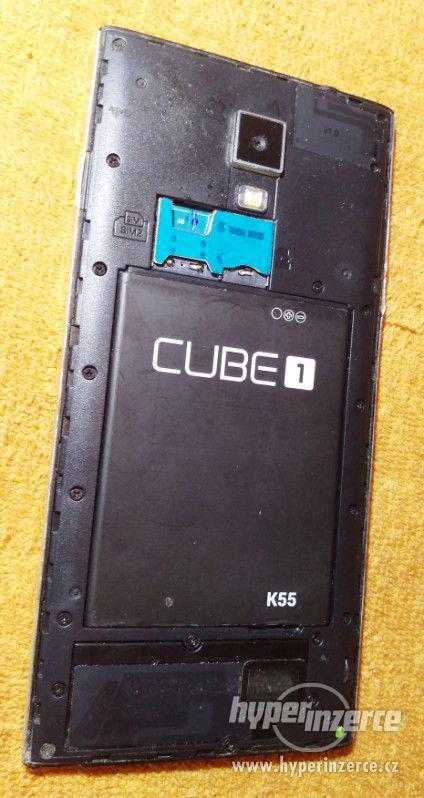 Mobil Cube1 K55 na 2 SIM - k opravě nebo na ND - foto 7