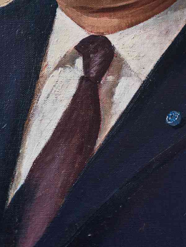 Portrét muže Jan van Loo 114 x 95 cm - foto 4