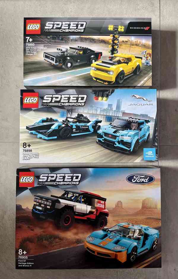 Prodám mix nových LEGO setů z řady Speed Champions - foto 2