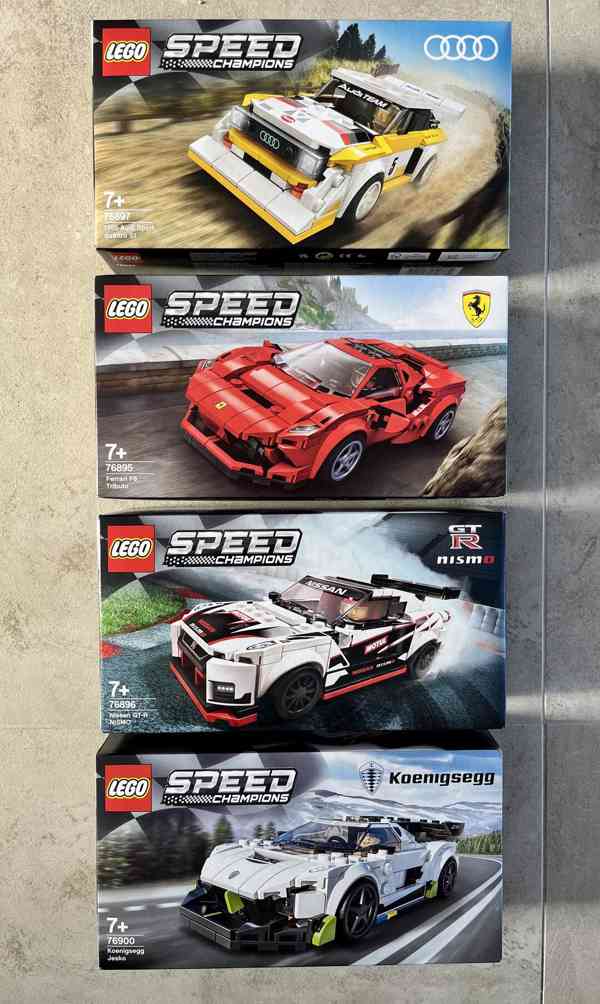 Prodám mix nových LEGO setů z řady Speed Champions - foto 3