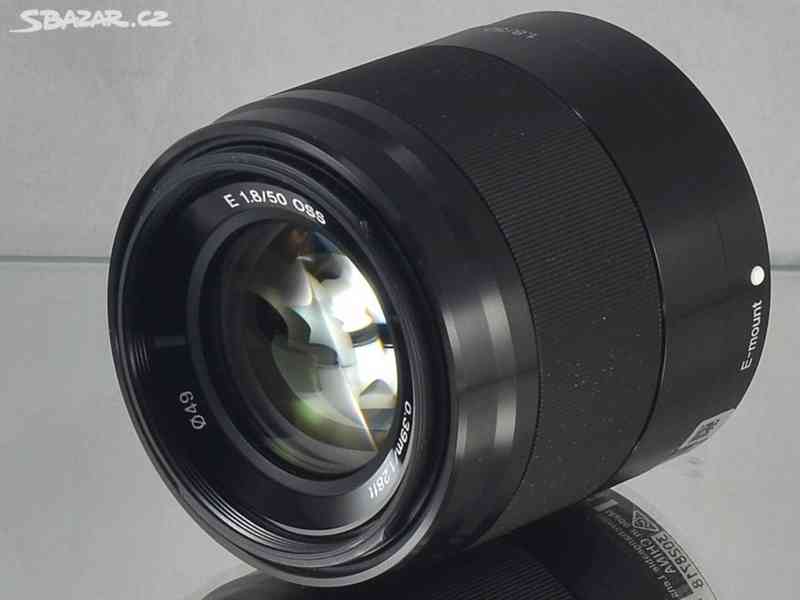 Sony E 50mm f/1,8 OSS *APS-C *SteadyShot*E mount* - foto 3