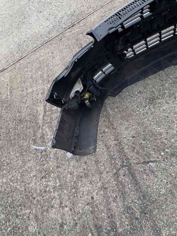 Predni naraznik Vw passat b6 05-10 maska 3C cerny mlhovky - foto 6
