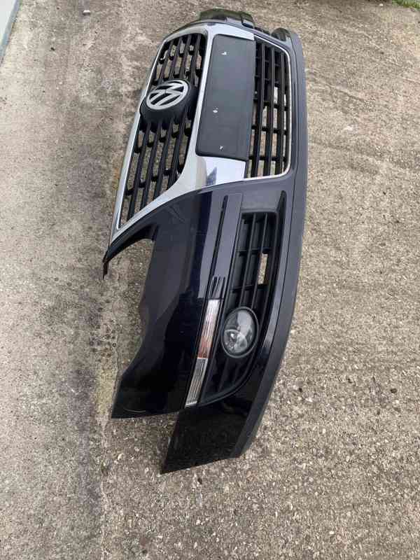 Predni naraznik Vw passat b6 05-10 maska 3C cerny mlhovky - foto 3
