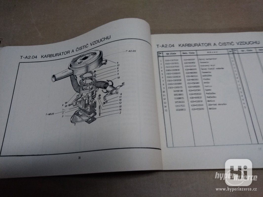 VAZ 2101-ZIGULI- 2xKatalog náhr. dílu+1x kniha - foto 1