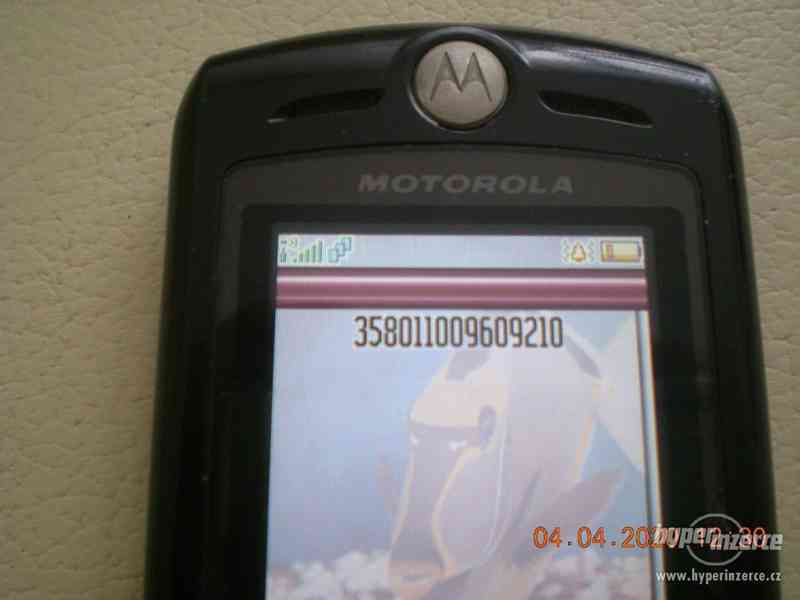 Motorola L7 - mobilní telefony s kovovými kryty od 100,-Kč - foto 3