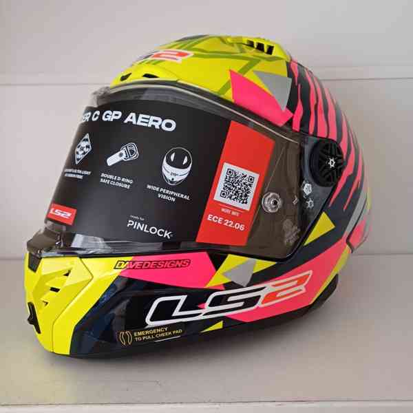 Silniční přilba LS2 Thunder GP Carbon Aldeguer Replica - foto 2