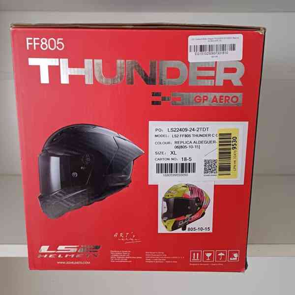 Silniční přilba LS2 Thunder GP Carbon Aldeguer Replica - foto 15