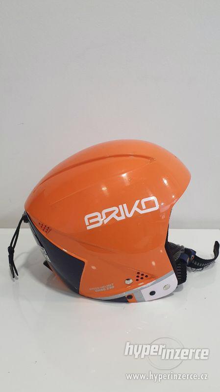 Lyžařská helma Briko Vulcano Speed junior, vel. S (54cm) - foto 1