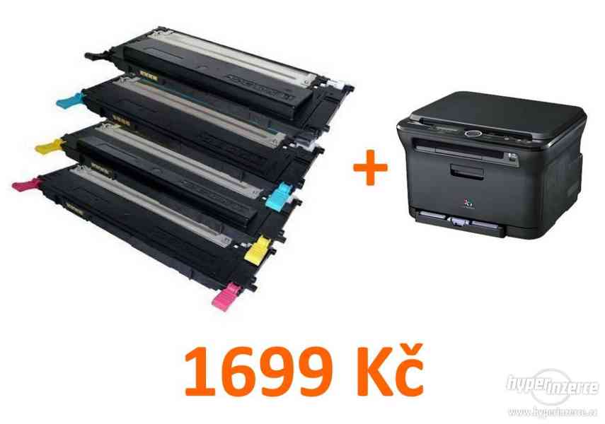 Tonery Samsung CLT K4092S + tiskárna - foto 1