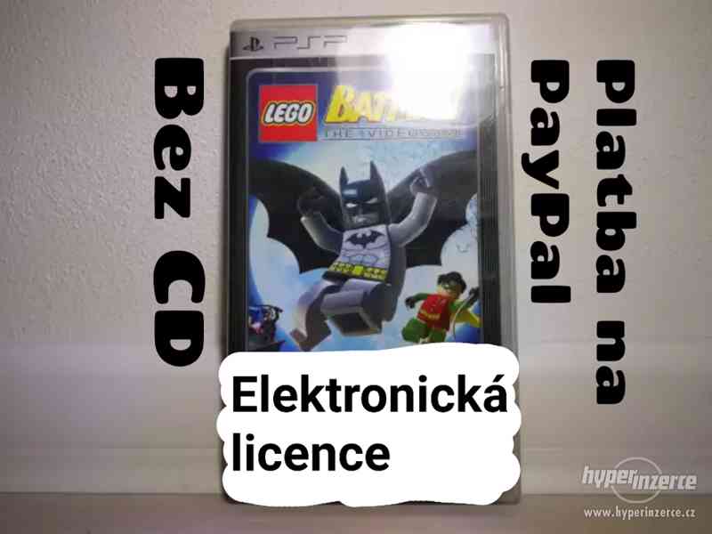 ● HRY ZA STOVKU!!! ● LEGO BATMAN THE VIDEOGAME ● PSP HRA - foto 1