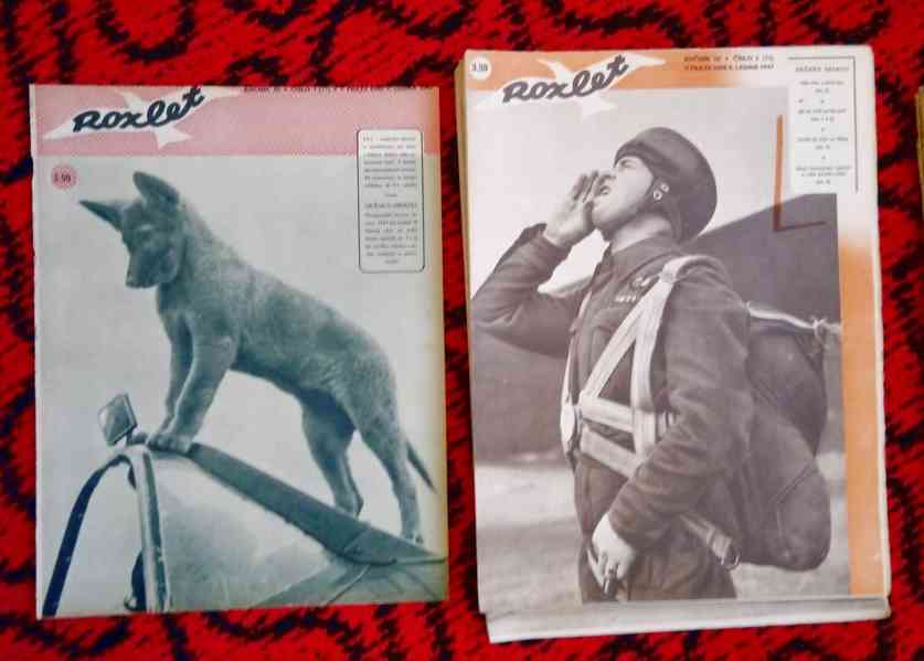 Časopis ROZLET, kompletní ročníky 1946 a 1947 - foto 5