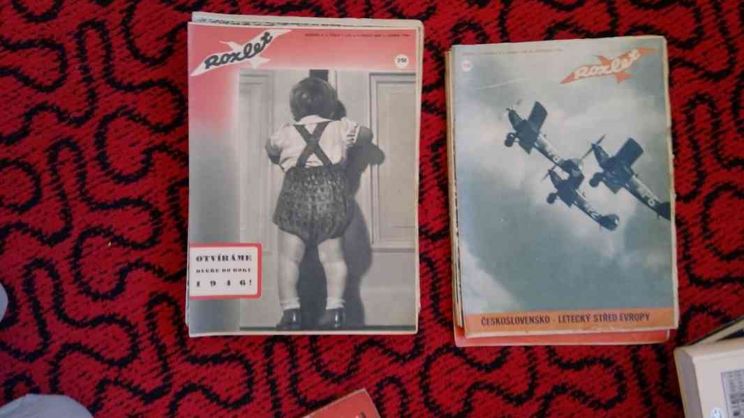 Časopis ROZLET, kompletní ročníky 1946 a 1947 - foto 2
