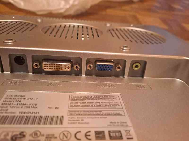 17" monitor Fujitsu Siemens H17-1 - foto 6