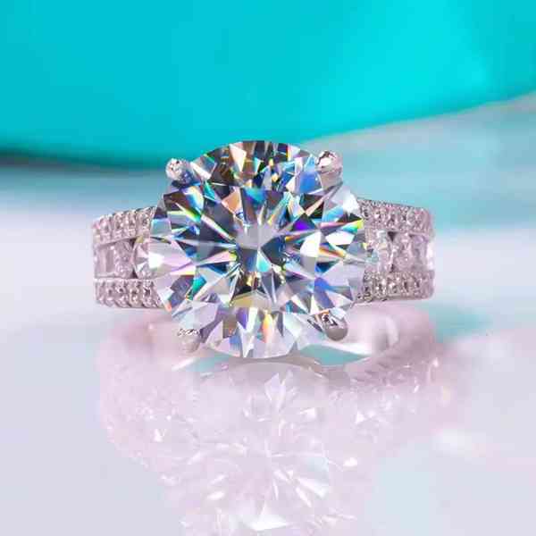 DIAMANTOVÉ PRSTENY 10 KARÁTŮ  - foto 2