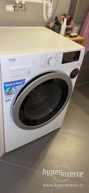 Beko pračka se sušičkou HTV 8633 XS0 + 10 let záruka na moto - foto 1
