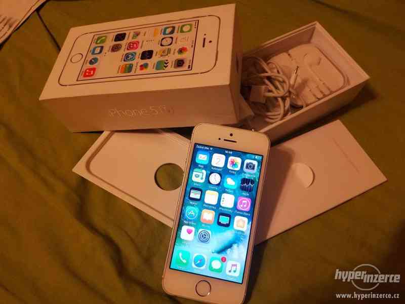 iPhone 5S zlatý, 32GB, jako novy, nejde dotyk - foto 1