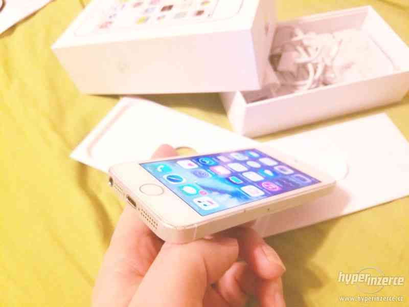 iPhone 5S zlatý, 32GB, jako novy, nejde dotyk - foto 3