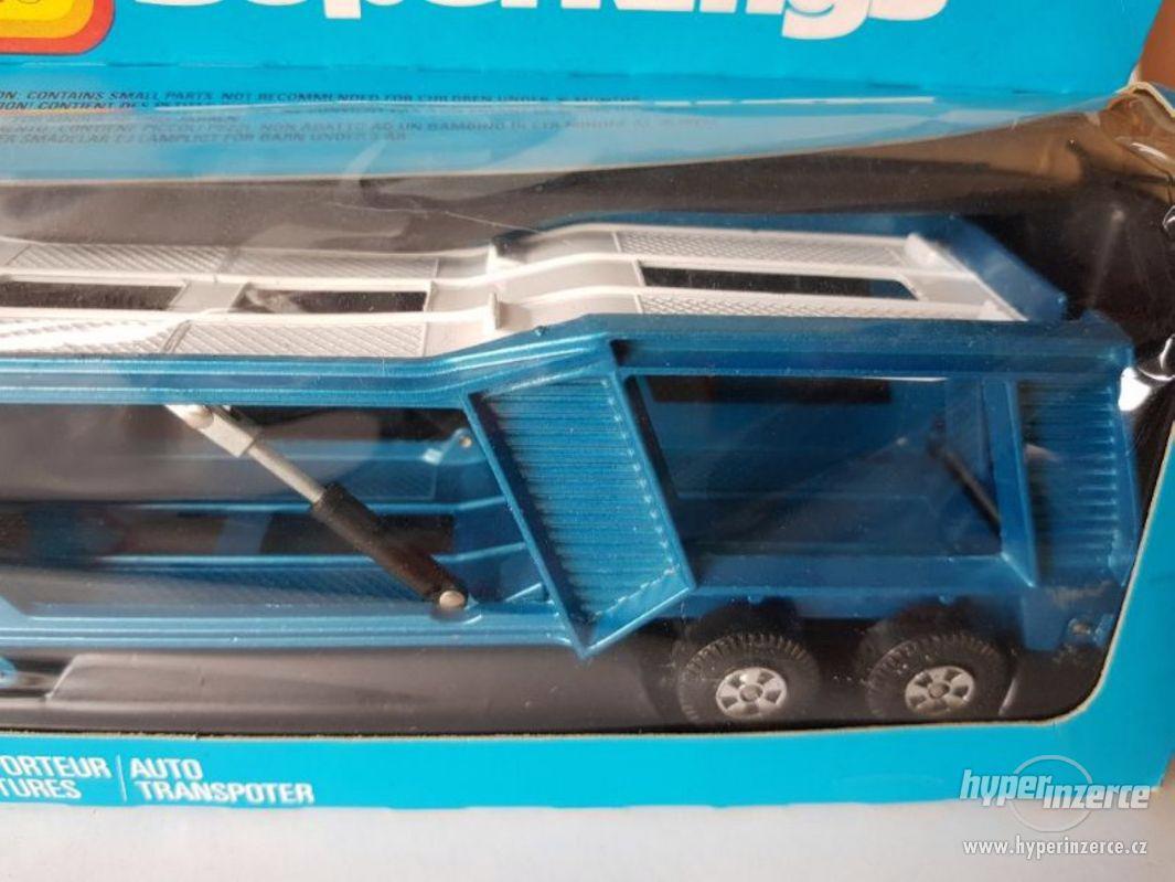 Matchbox Superkings K-10 Car Transporter 1:64, Camion Utilitaire Multicolore, UK